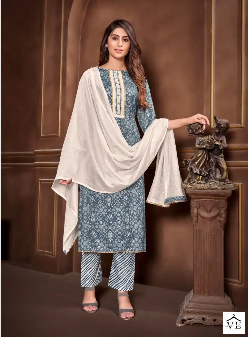 Vishnu Impex Fitoor Vol 2 Capsul Foil Print Wholesale Salwar Suit Catalog — Wholesale Salwar Suits, MPA wholesale from Surat — view 11