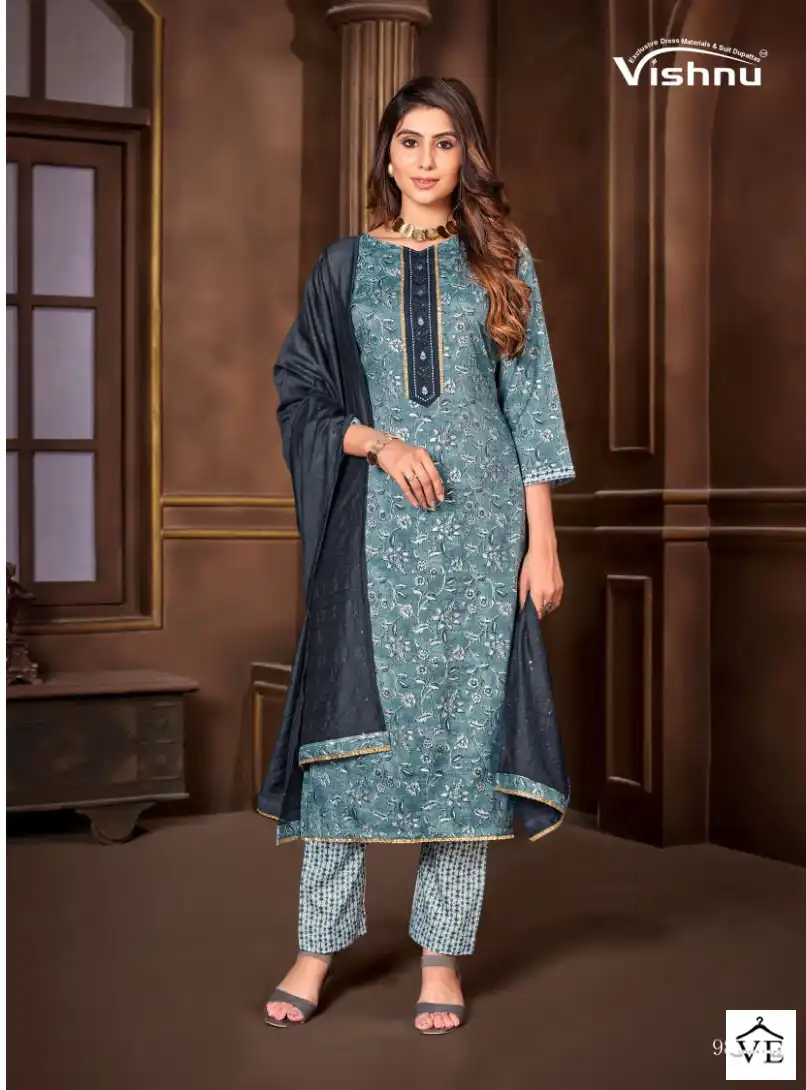 Vishnu Impex Fitoor Vol 2 Capsul Foil Print Wholesale Salwar Suit Catalog — Wholesale Salwar Suits, MPA wholesale from Surat - Gallery Image 3