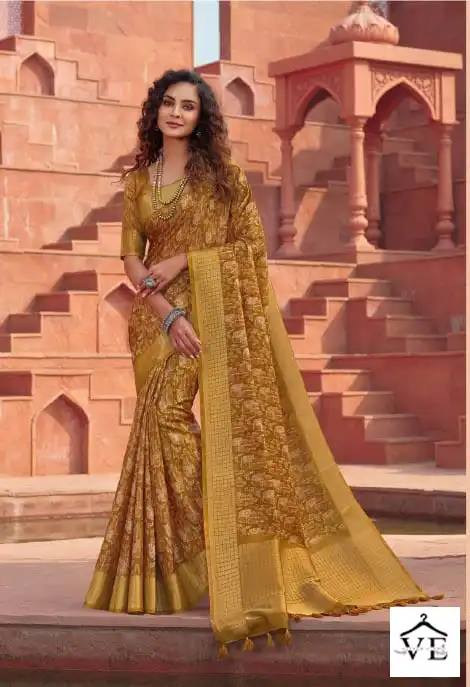 Joh Rivaaj Jaimathi Vol 510 Fancy Wholesale Sarees Catalog — Wholesale Sarees, MPA wholesale from Surat - Gallery Image 4