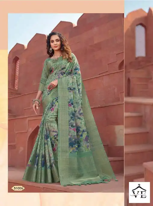 Joh Rivaaj Jaimathi Vol 510 Fancy Wholesale Sarees Catalog — Wholesale Sarees, MPA wholesale from Surat - Gallery Image 8