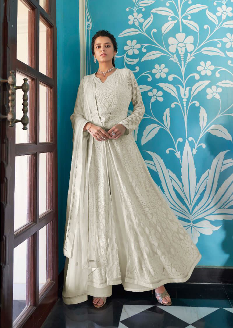 Sajawat Meraki Vol 6 Heavy Faux Georgette Wholesale Designer Readymade Salwar Suit Catalog — Wholesale Salwar Suits, MPA wholesale from Surat - Gallery Image 2