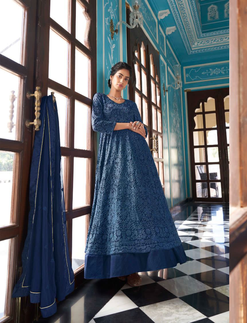 Sajawat Meraki Vol 6 Heavy Faux Georgette Wholesale Designer Readymade Salwar Suit Catalog — Wholesale Salwar Suits, MPA wholesale from Surat - Gallery Image 3