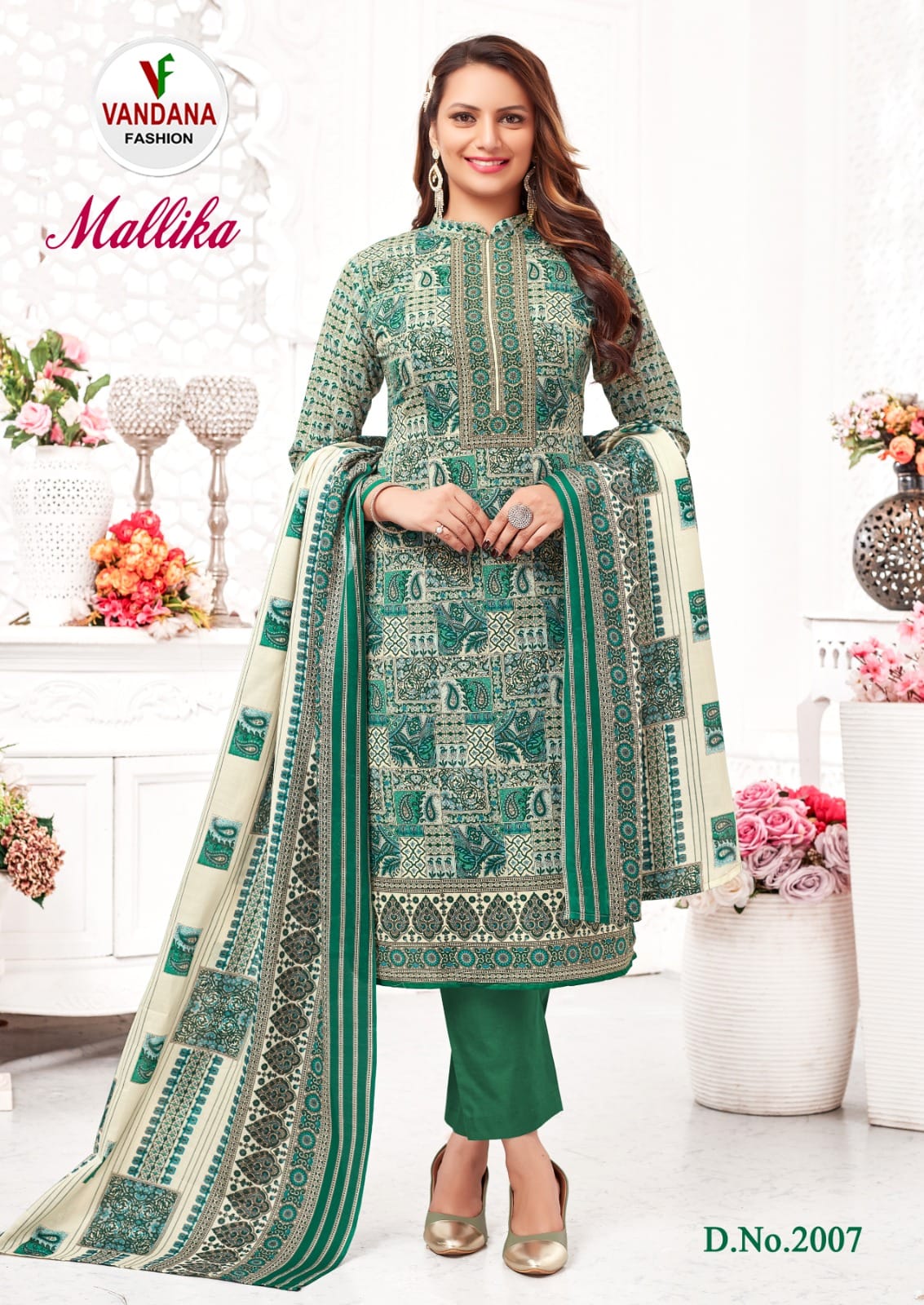 Vandana Mallika Vol 2 Soft Cotton Wholesale Salwar Suit Catalog — Wholesale Salwar Suits, MPA wholesale from Surat - Gallery Image 9