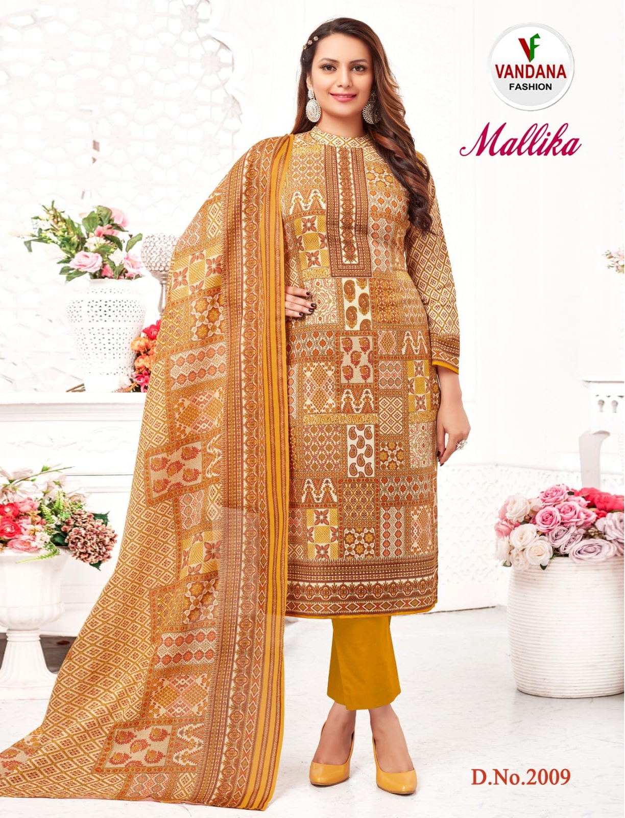 Vandana Mallika Vol 2 Soft Cotton Wholesale Salwar Suit Catalog — Wholesale Salwar Suits, MPA wholesale from Surat - Gallery Image 4