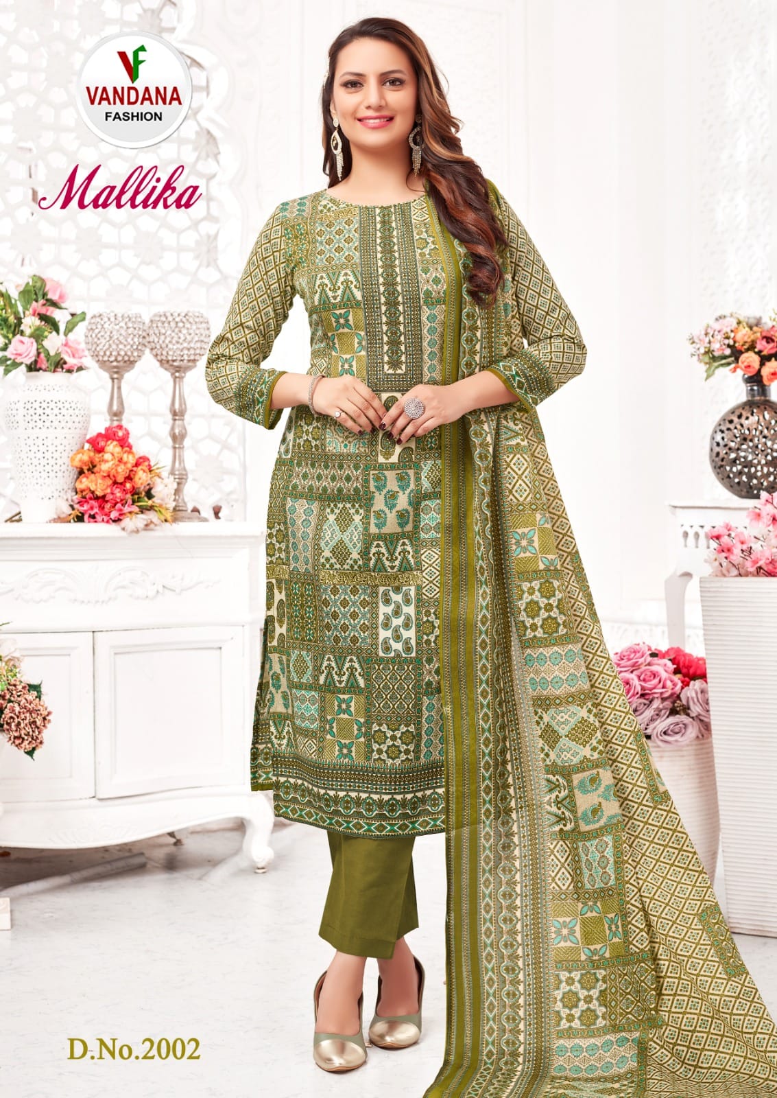 Vandana Mallika Vol 2 Soft Cotton Wholesale Salwar Suit Catalog — Wholesale Salwar Suits, MPA wholesale from Surat - Gallery Image 5