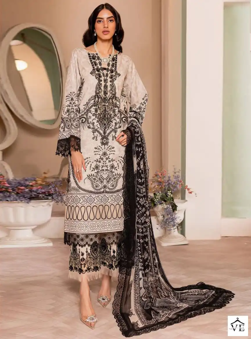VE 1160 Pure Cotton Wholesale Pakistani Suit — Wholesale Salwar Suits, MPA wholesale from Surat — view 1