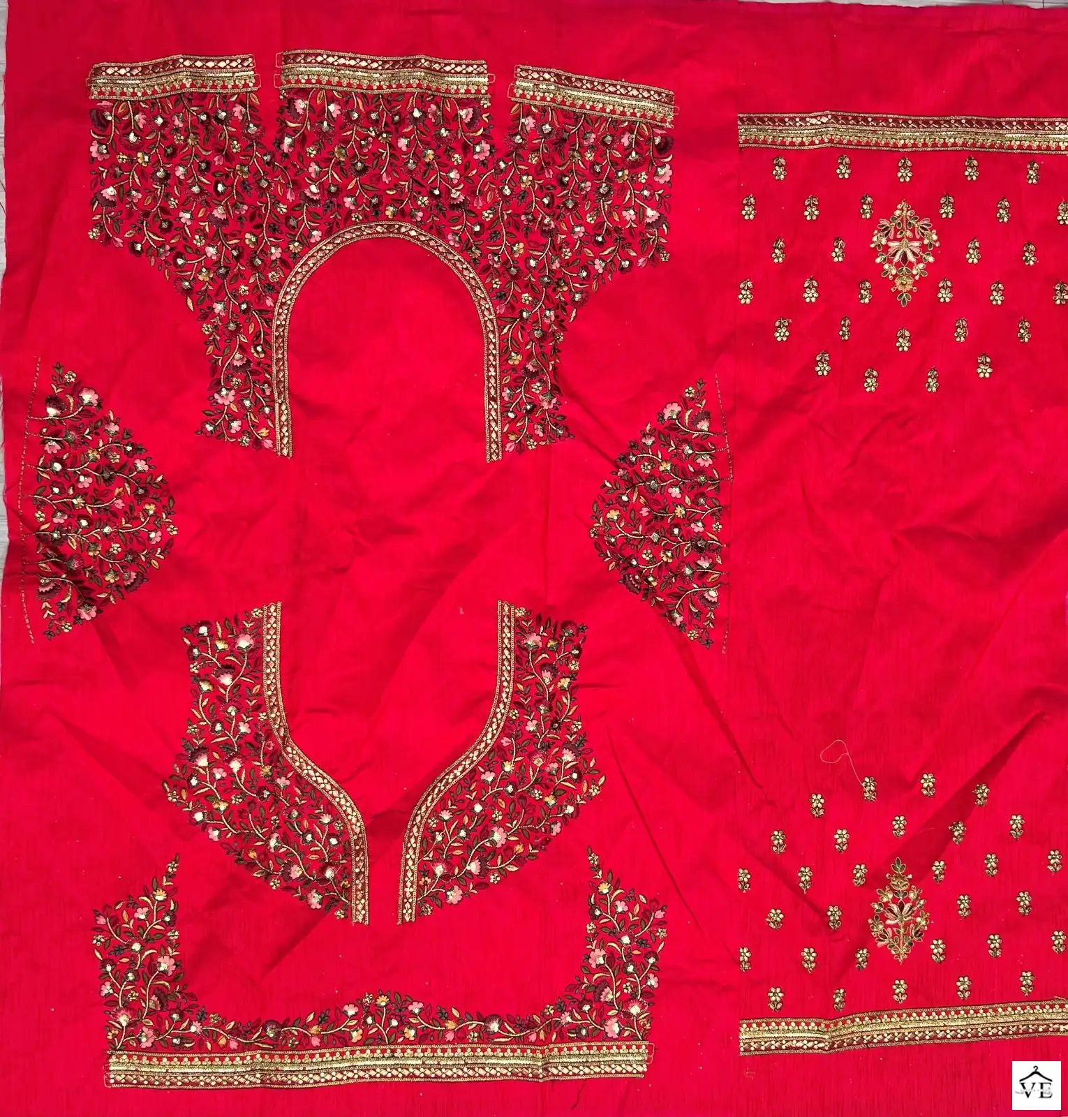 Anjani Art 2515 Silk Wholesale Bridal Lehenga Catalog — Wholesale Lehenga, MPA wholesale from Surat - Gallery Image 7