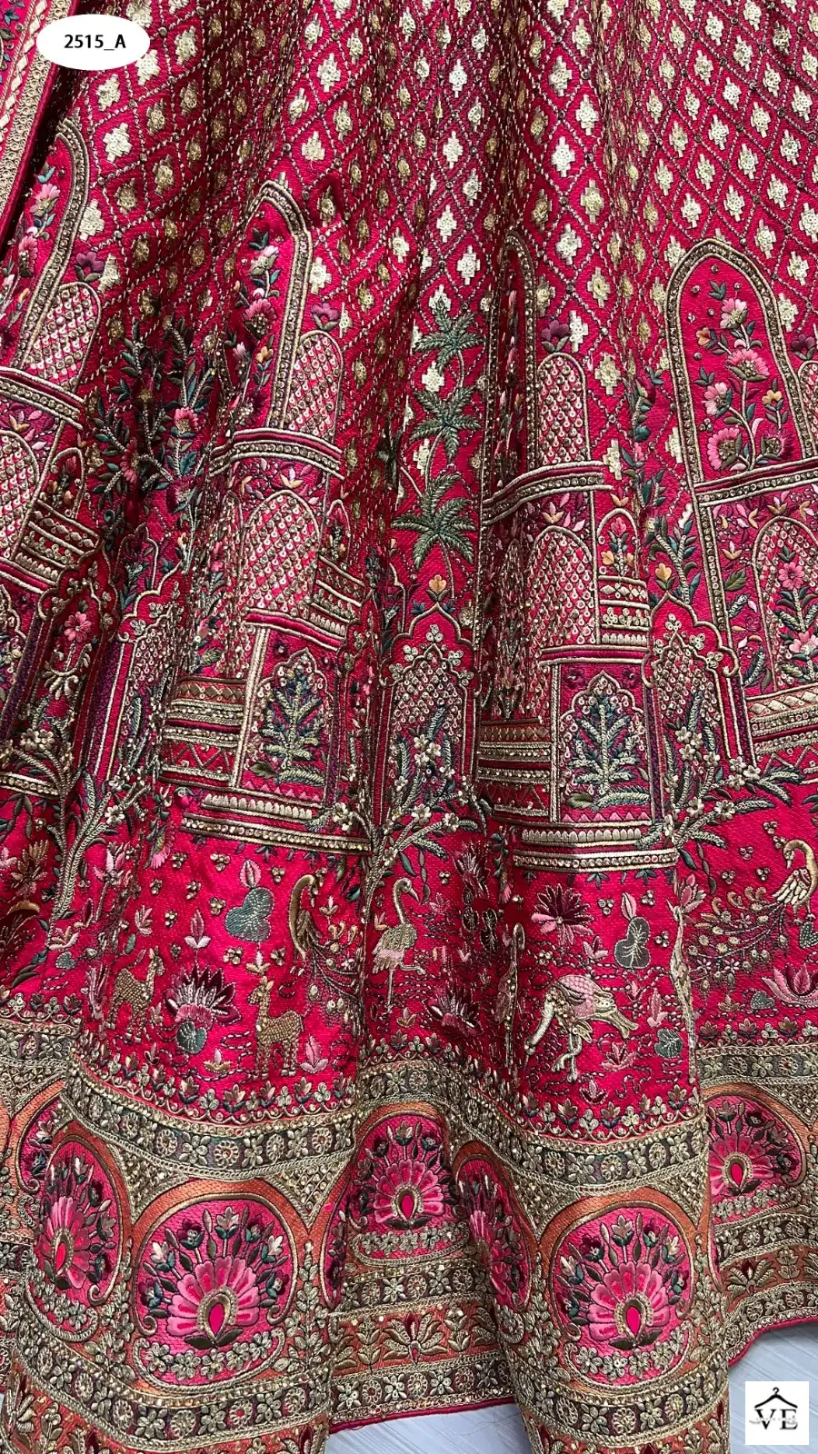 Anjani Art 2515 Silk Wholesale Bridal Lehenga Catalog — Wholesale Lehenga, MPA wholesale from Surat - Gallery Image 3
