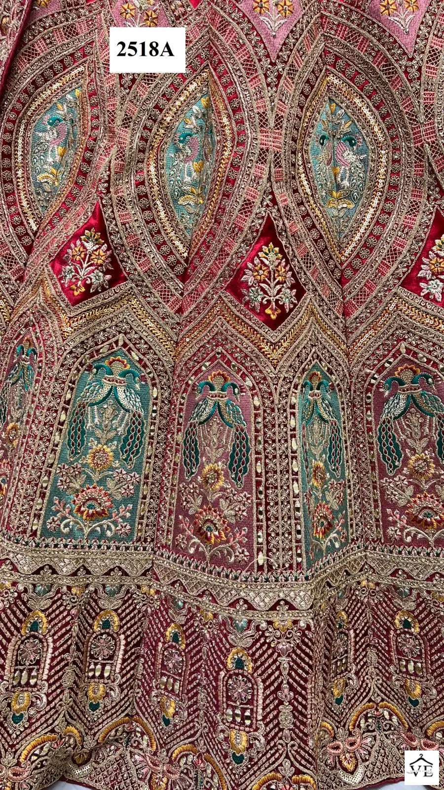 Anjani Art 2518 Silk Wholesale Bridal Lehenga Catalog — Wholesale Lehenga, MPA wholesale from Surat - Gallery Image 7