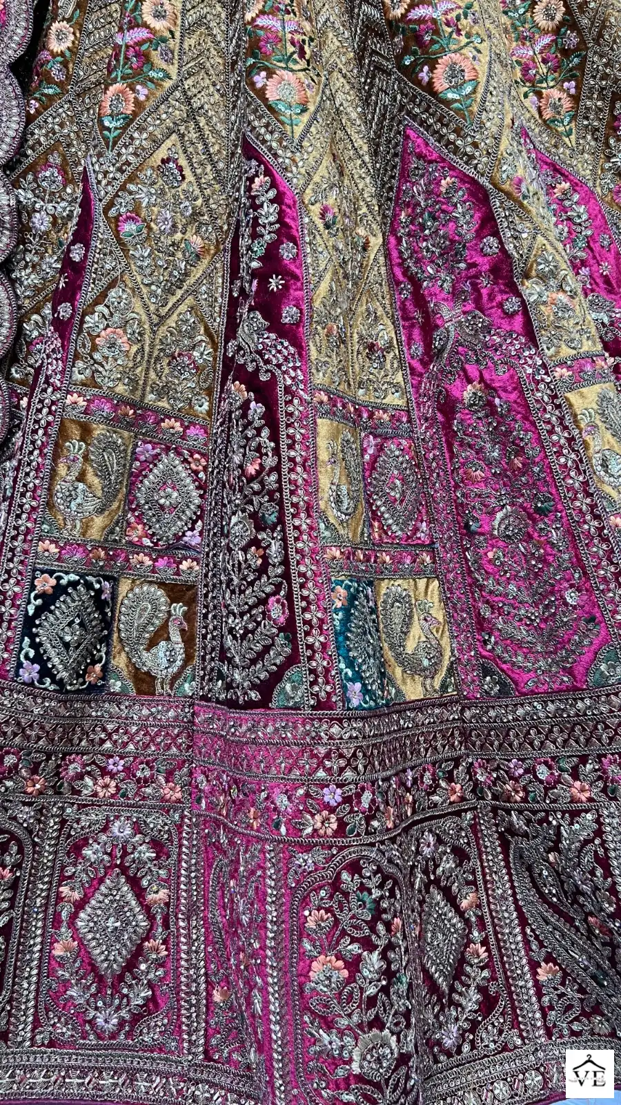 Anjani Art 2520 Velvet Wholesale Bridal Lehenga Catalog — Wholesale Lehenga, MPA wholesale from Surat - Gallery Image 8