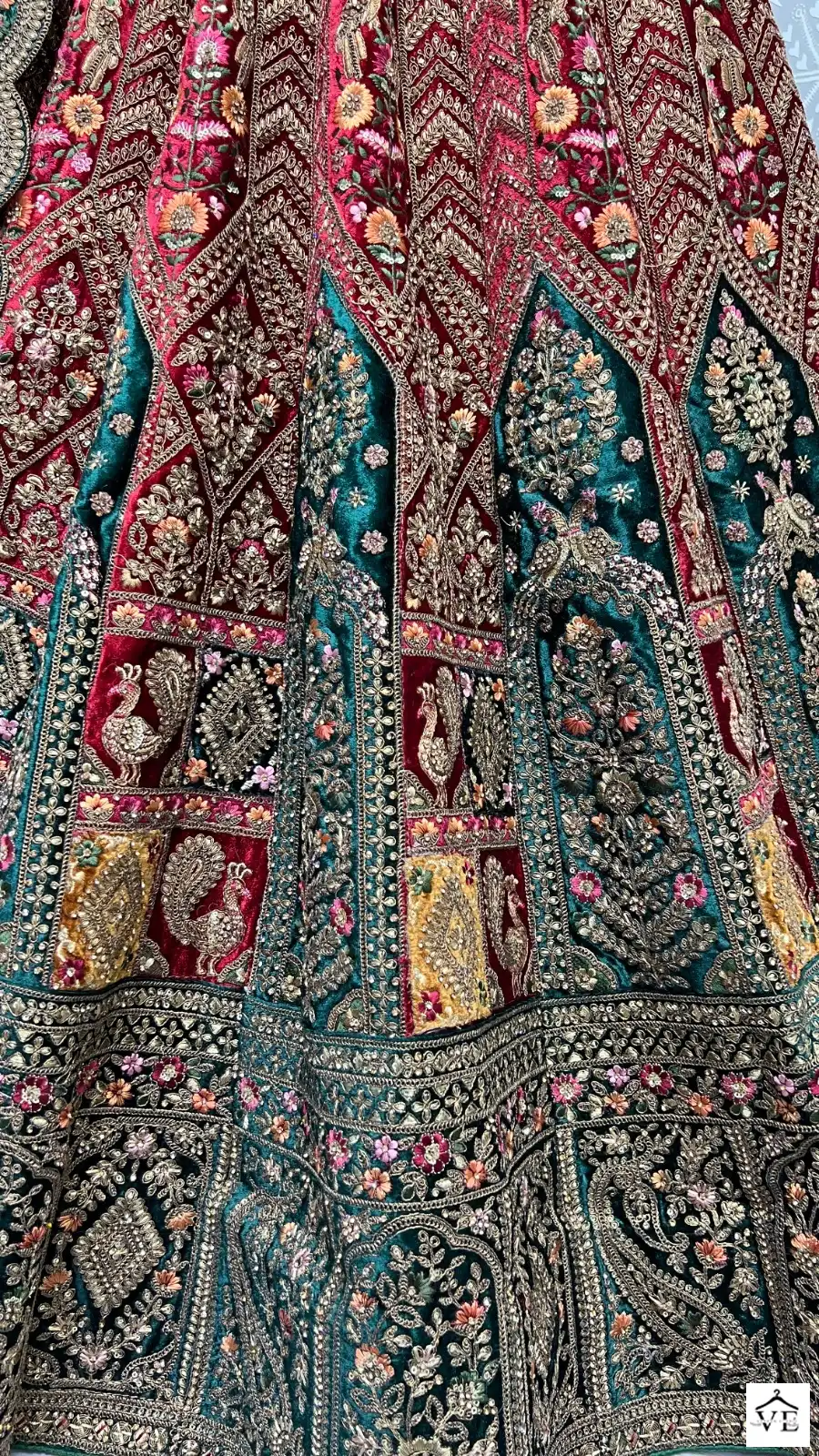 Anjani Art 2520 Velvet Wholesale Bridal Lehenga Catalog — Wholesale Lehenga, MPA wholesale from Surat - Gallery Image 13