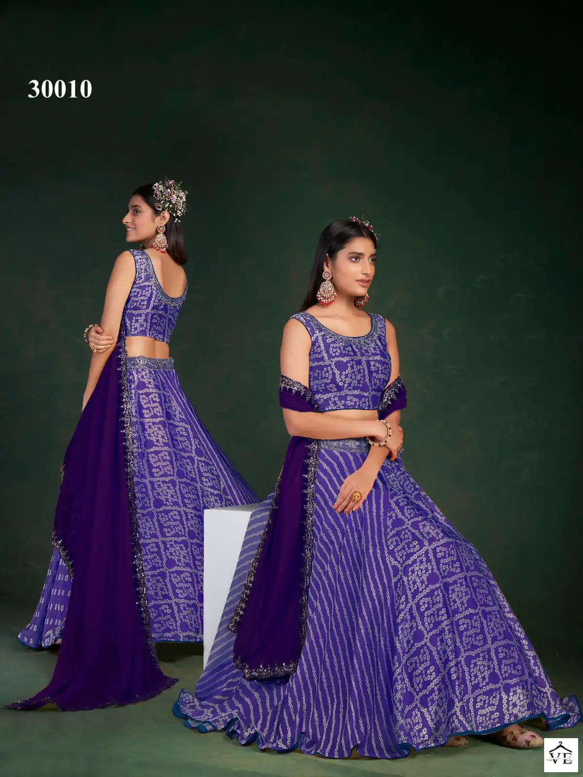 Arya D No 30010 Chinon Wholesale Lehenga Choli — Wholesale Lehenga, MPA wholesale from Surat — view 3