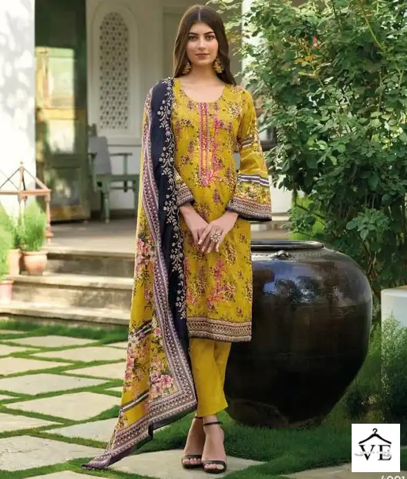 Deepsy Suits 4001 Pure Cotton Wholesale Pakistani Suit — Wholesale Salwar Suits, MPA wholesale from Surat — view 1