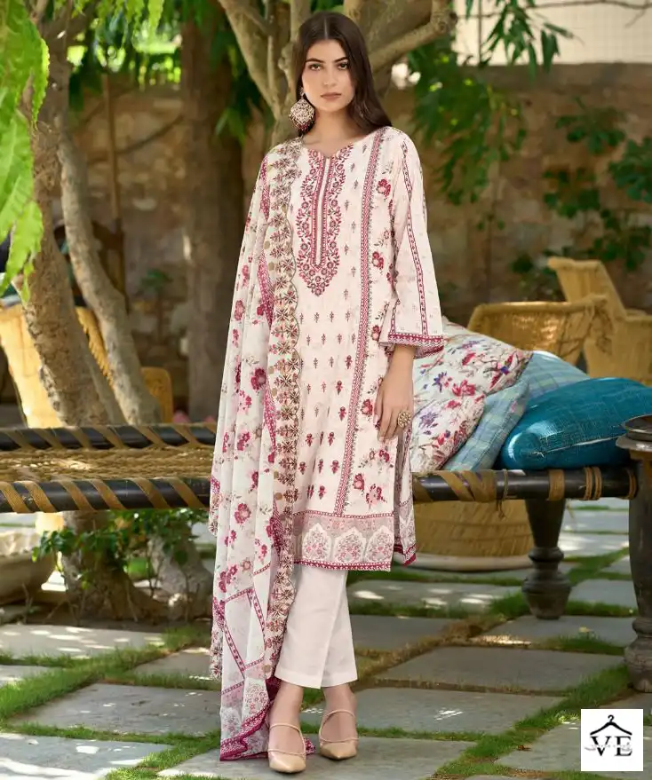 Deepsy Suits 4008 Pure Cotton Wholesale Pakistani Suit — Wholesale Salwar Suits, MPA wholesale from Surat — view 1