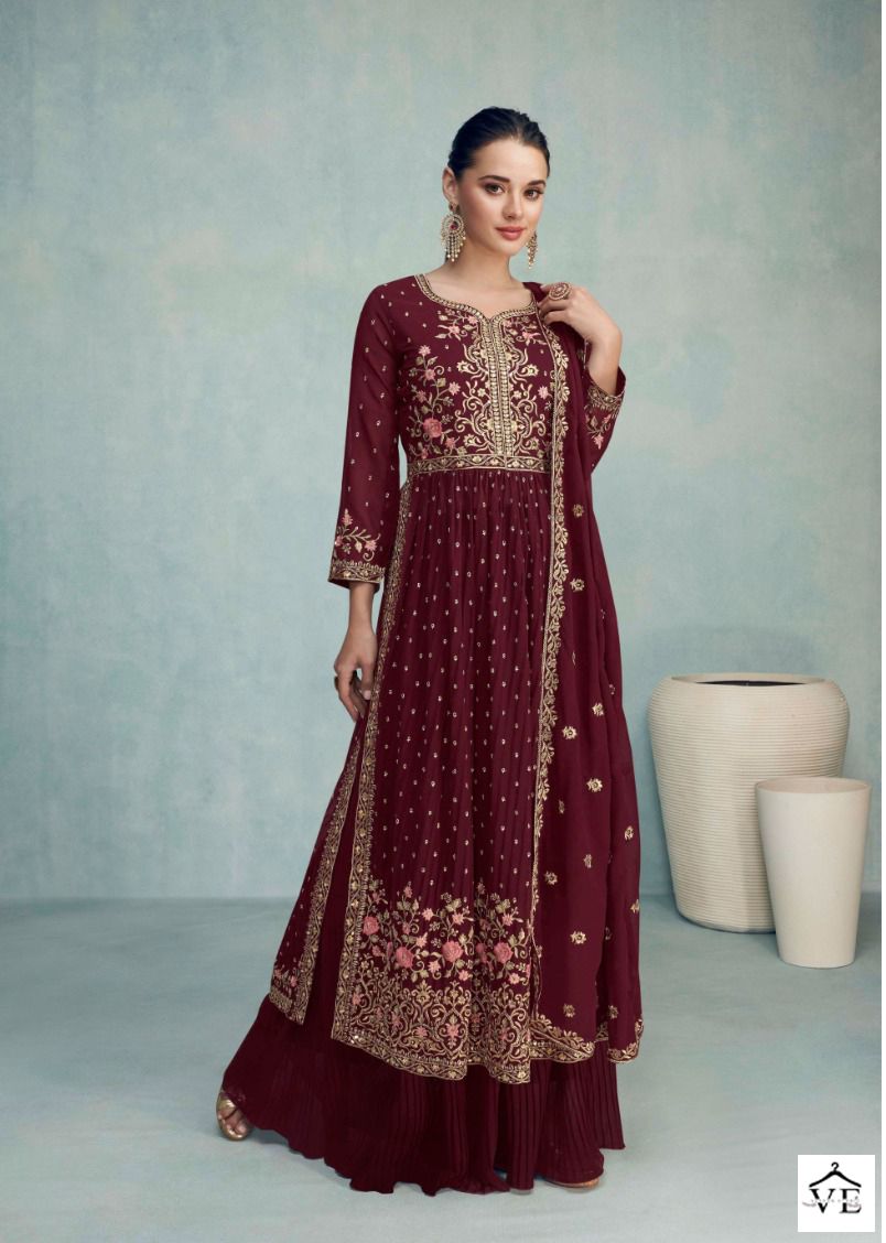 Gulkayra 7204 Colours Blooming Georgette Wholesale Readymade Suit Catalog — Wholesale Salwar Suits, MPA wholesale from Surat - Gallery Image 2