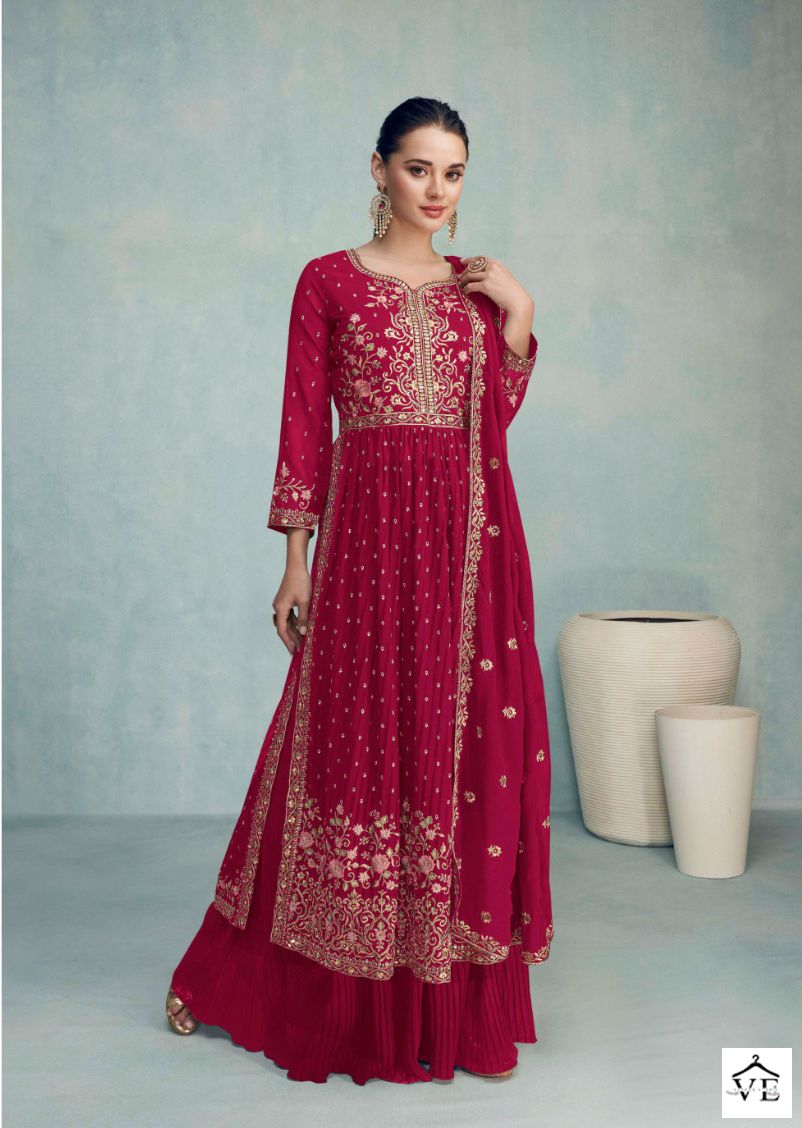 Gulkayra 7204 Colours Blooming Georgette Wholesale Readymade Suit Catalog — Wholesale Salwar Suits, MPA wholesale from Surat - Gallery Image 3