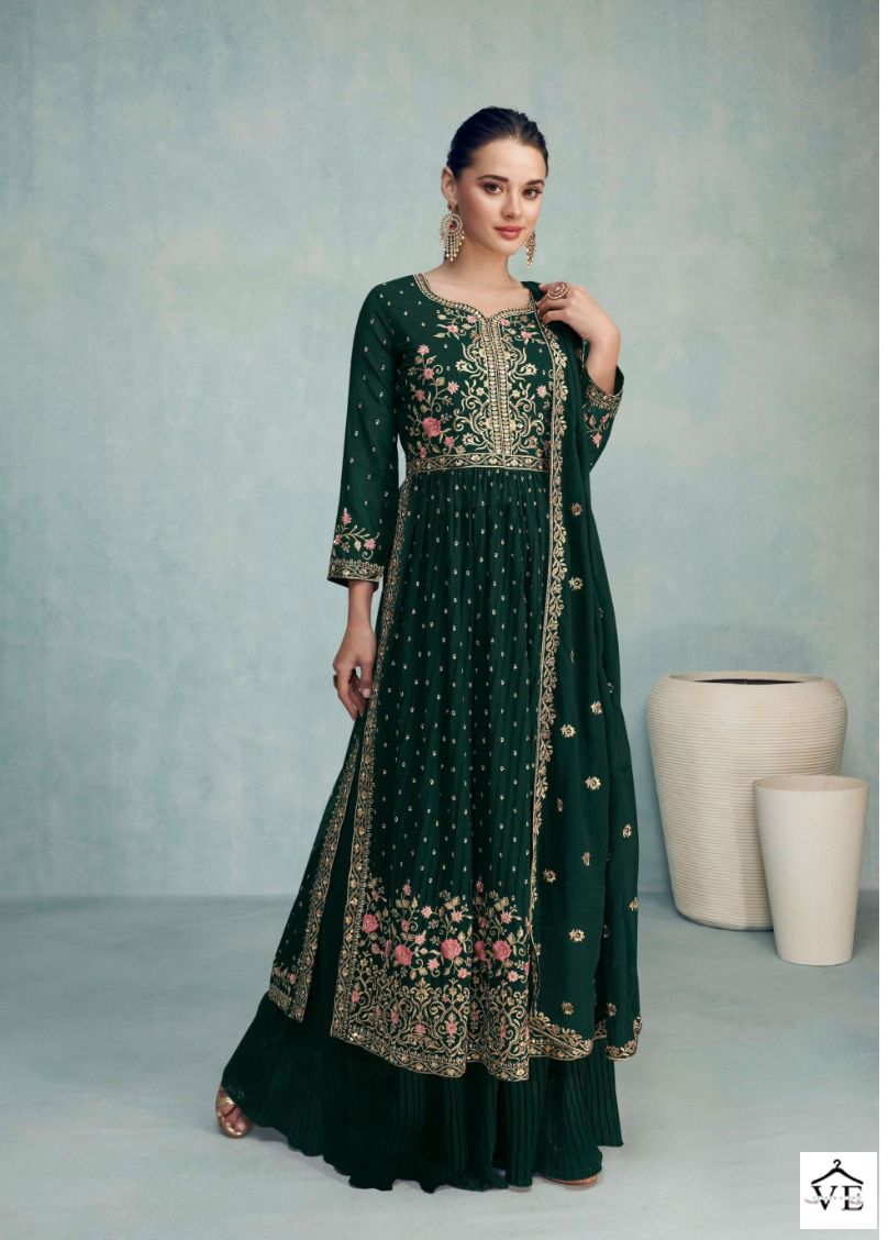Gulkayra 7204 Colours Blooming Georgette Wholesale Readymade Suit Catalog — Wholesale Salwar Suits, MPA wholesale from Surat - Gallery Image 4