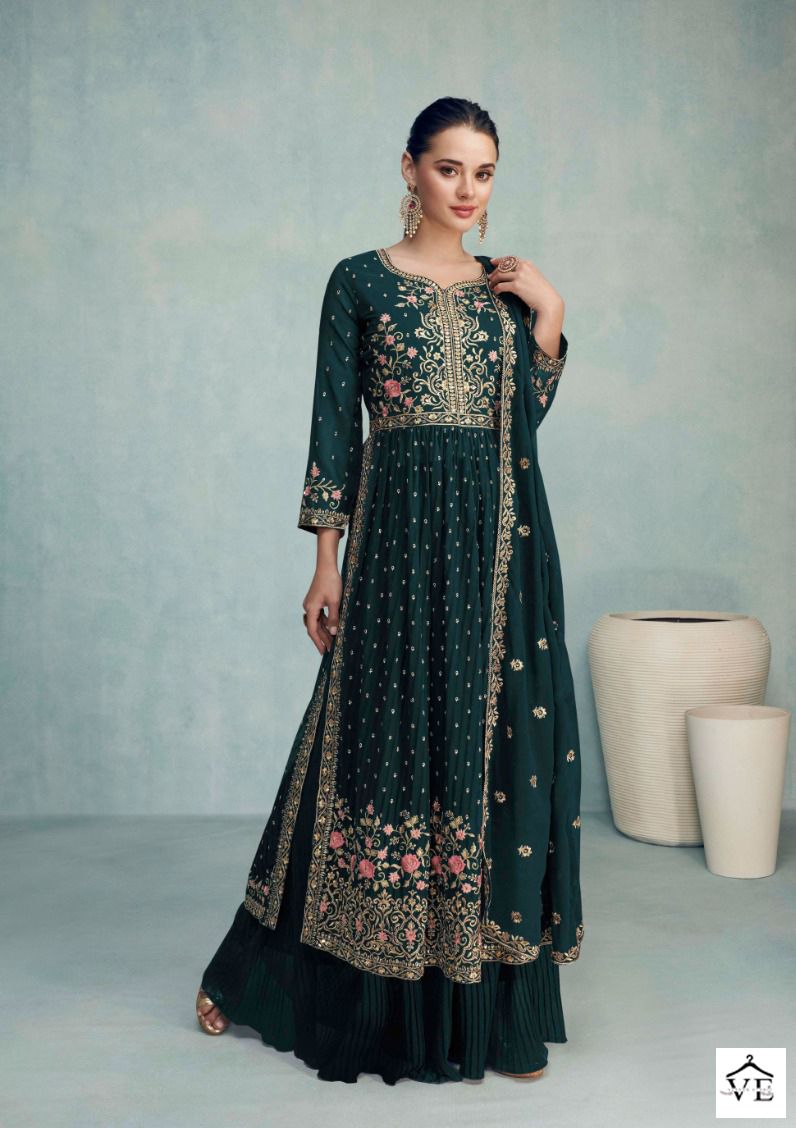 Gulkayra 7204 Colours Blooming Georgette Wholesale Readymade Suit Catalog — Wholesale Salwar Suits, MPA wholesale from Surat - Gallery Image 5