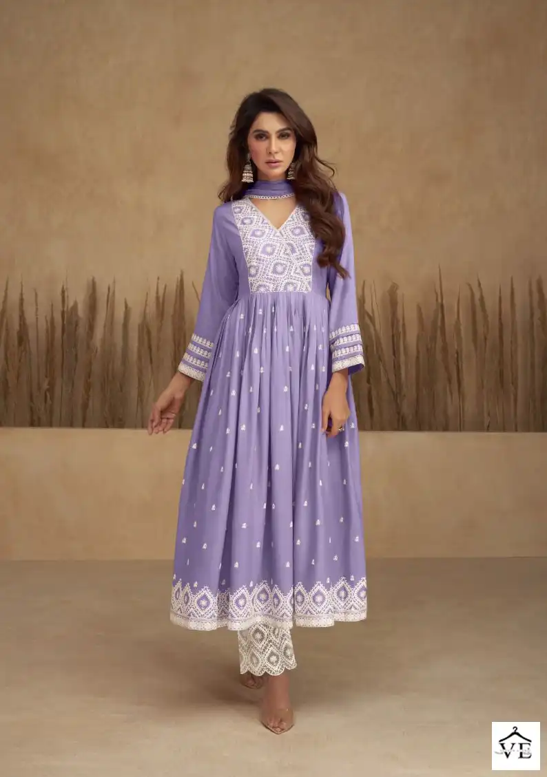 Vamika Aadhira Vol-5 Pure Rayon Viscose Wholesale Readymade Suits Catalog — Wholesale Salwar Suits, MPA wholesale from Surat - Gallery Image 2