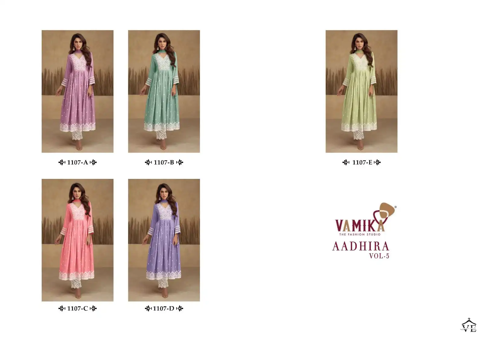Vamika Aadhira Vol-5 Pure Rayon Viscose Wholesale Readymade Suits Catalog — Wholesale Salwar Suits, MPA wholesale from Surat — view 6