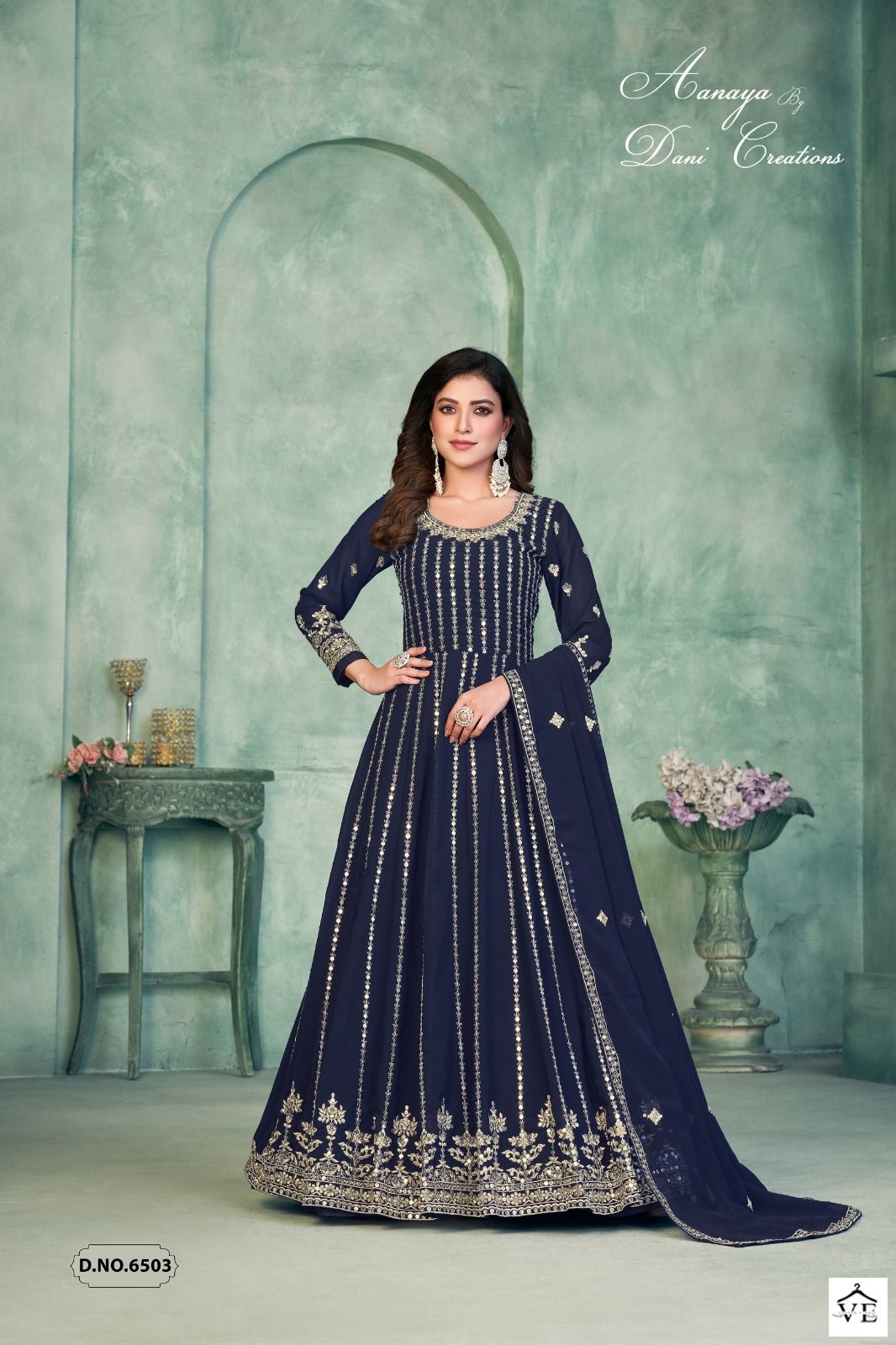 Aanaya Vol 165 Faux Georgette Wholesale Designer Suit Catalog — Wholesale Salwar Suits, MPA wholesale from Surat - Gallery Image 2