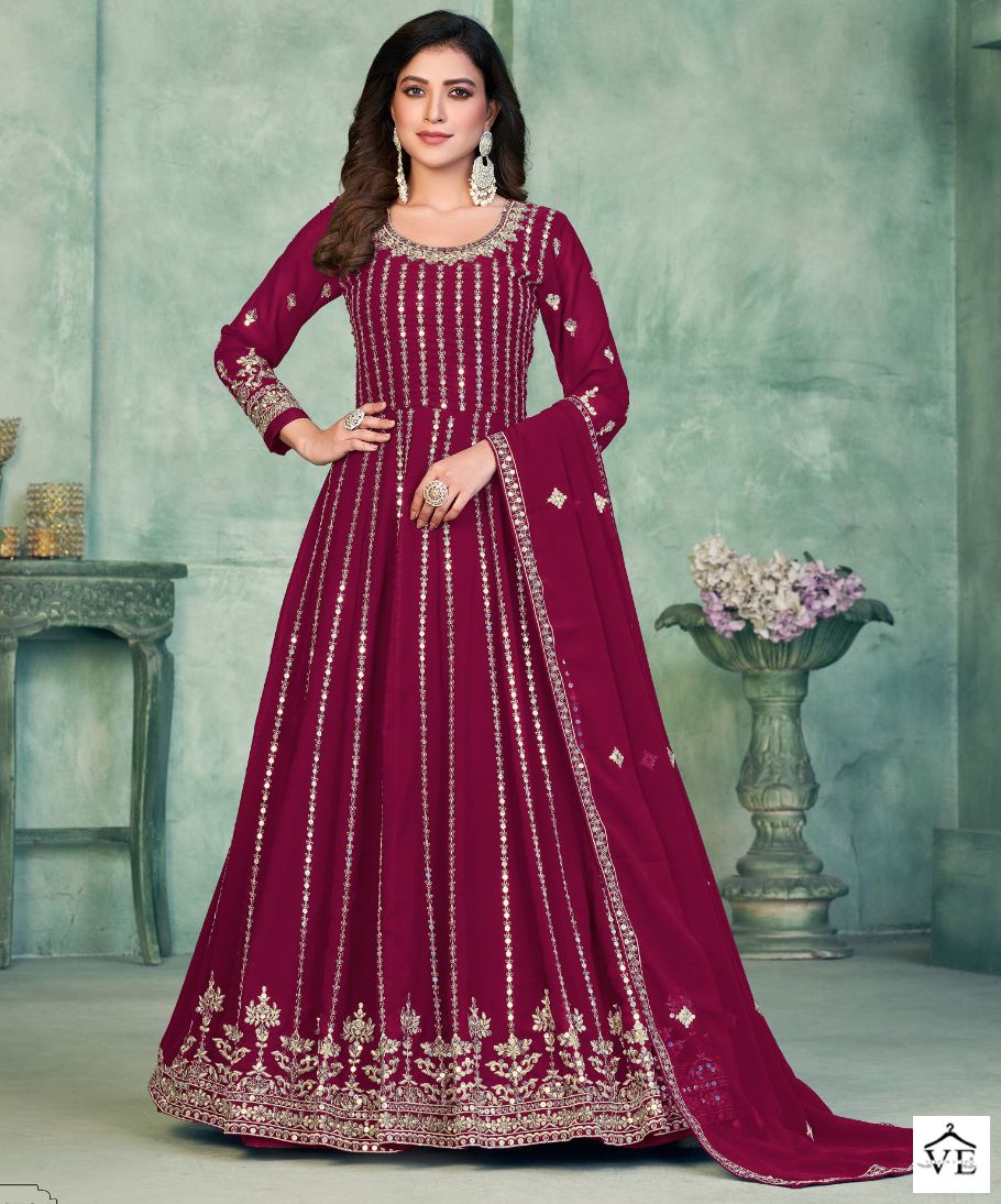 Aanaya Vol 165 Faux Georgette Wholesale Designer Suit Catalog — Wholesale Salwar Suits, MPA wholesale from Surat — view 1