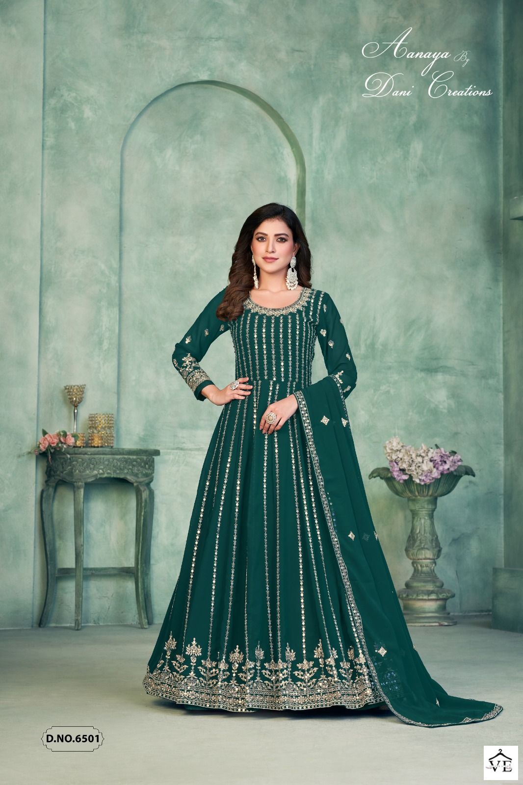Aanaya Vol 165 Faux Georgette Wholesale Designer Suit Catalog — Wholesale Salwar Suits, MPA wholesale from Surat - Gallery Image 3