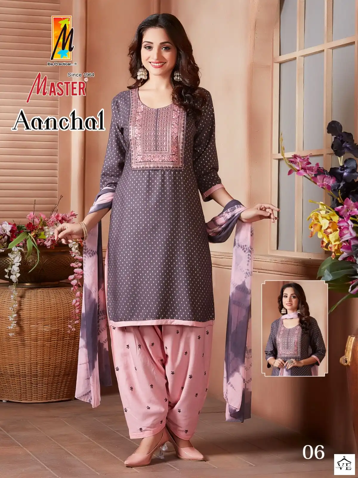 Master Aanchal Rayon Wholesale Readymade Suit Catalog — Wholesale Salwar Suits, MPA wholesale from Surat - Gallery Image 5