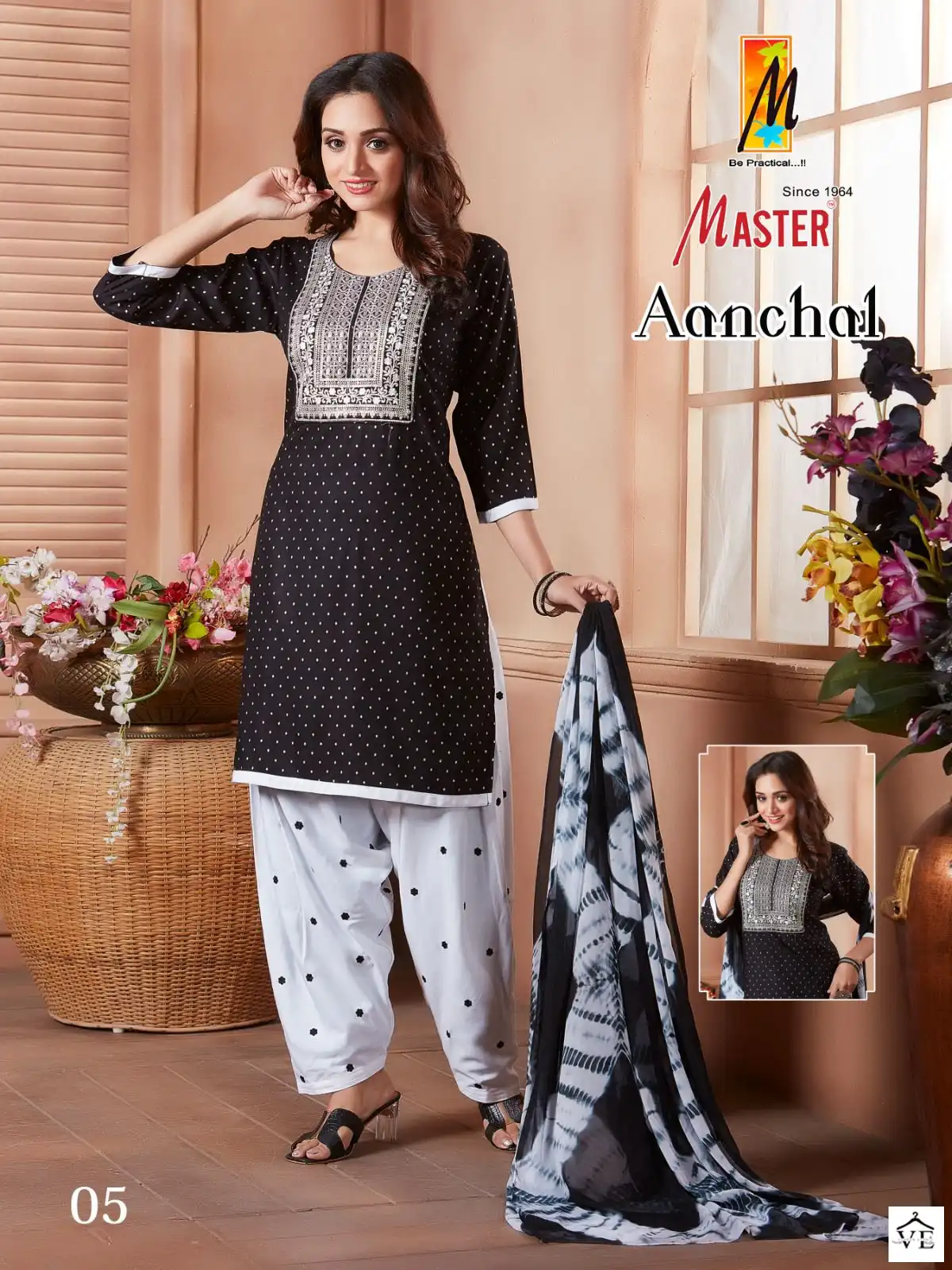 Master Aanchal Rayon Wholesale Readymade Suit Catalog — Wholesale Salwar Suits, MPA wholesale from Surat - Gallery Image 8