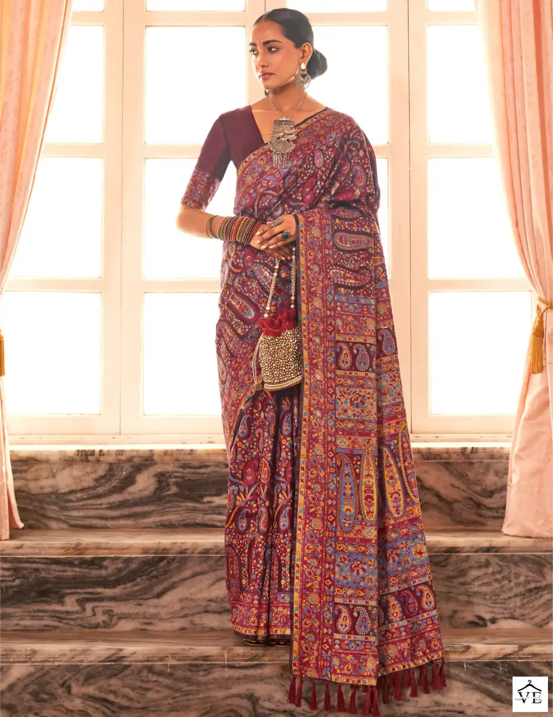 Manjulaa Aaradhya Vol 6 Pasmina Silk Wholesale Winter Wear Saree Catalog — Wholesale Sarees, MPA wholesale from Surat — view 1