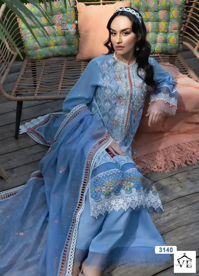 Shree Fabs Adan Libaas Embroidered Collection Cotton Wholesale Designer Pakistani Salwar Suit Catalog — Wholesale Salwar Suits, MPA wholesale from Surat - Gallery Image 2