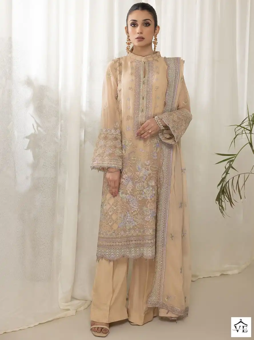 Zaha Afreen Vol 1-10142 Georgette Wholesale Pakistani Suit — Wholesale Salwar Suits, MPA wholesale from Surat — view 1