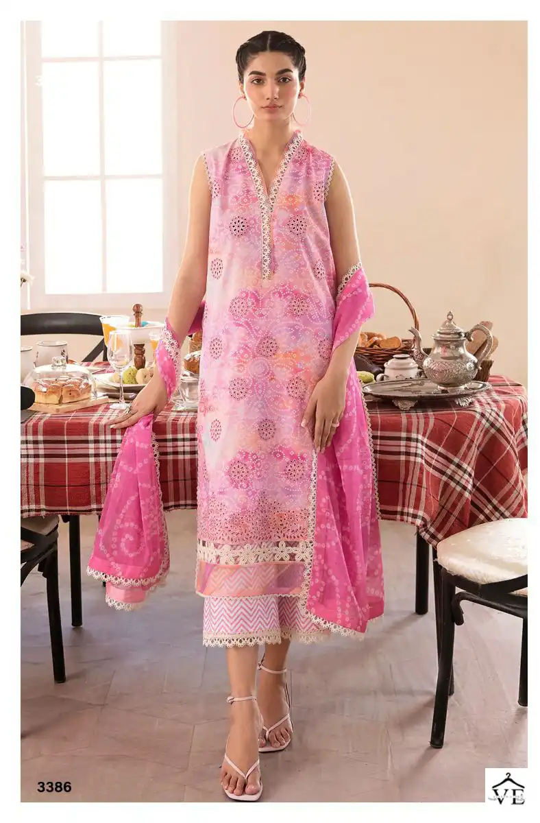 Deepsy Suits Afreozeh Chikankari Pure Cotton Wholesale Pakistani Suit Catalog — Wholesale Salwar Suits, MPA wholesale from Surat - Gallery Image 4