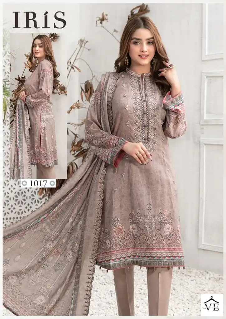Iris Afsanah Vol 2 Cotton Wholesale Pakistani Salwar Suit Catalog - Image 4