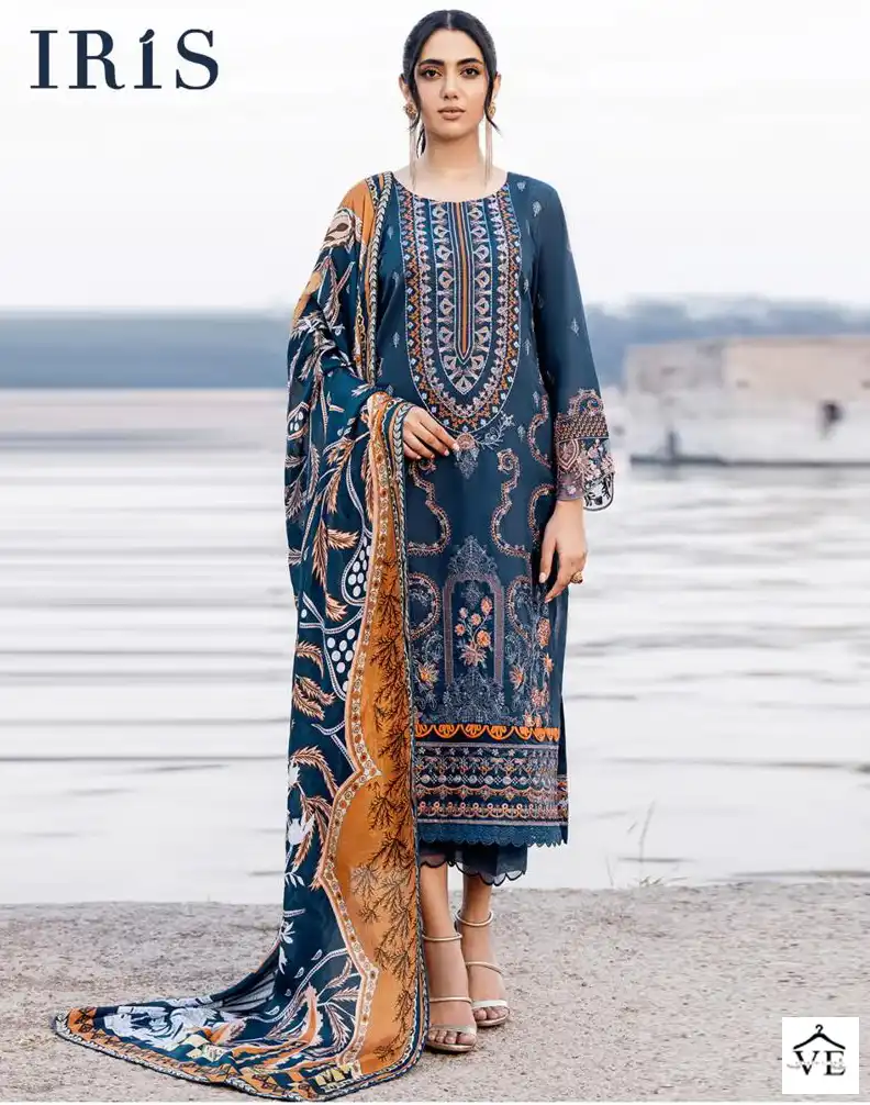 Iris Afsanah Vol 2 Cotton Wholesale Pakistani Salwar Suit Catalog