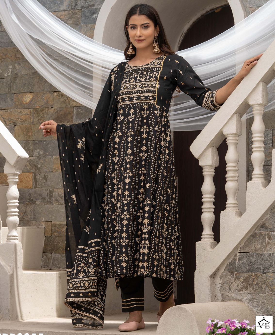 Mahotsav Akashara Vol 6 Cotton Cambric Wholesale Readymade Suits Catalog — Wholesale Salwar Suits, MPA wholesale from Surat — view 1