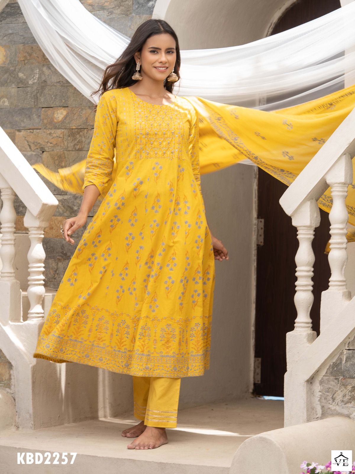 Mahotsav Akashara Vol 6 Cotton Cambric Wholesale Readymade Suits Catalog — Wholesale Salwar Suits, MPA wholesale from Surat - Gallery Image 2