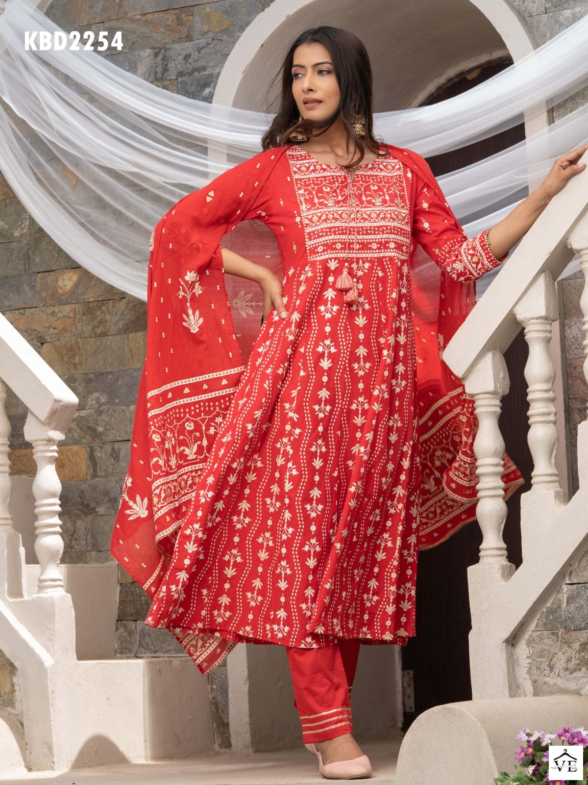 Mahotsav Akashara Vol 6 Cotton Cambric Wholesale Readymade Suits Catalog — Wholesale Salwar Suits, MPA wholesale from Surat - Gallery Image 3