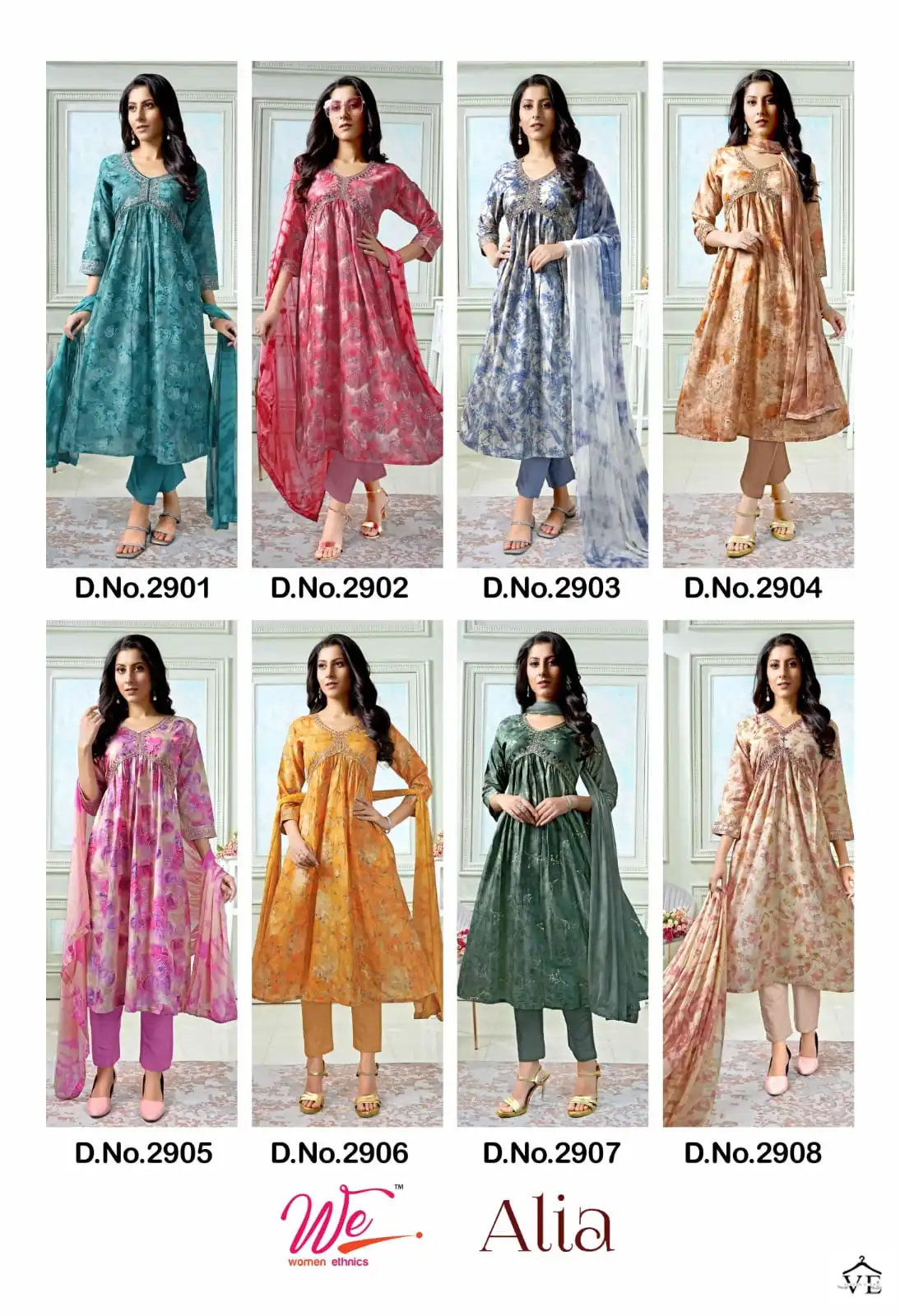 We Alia Fancy Wholesale Designer Readymade Salwar Suit Catalog — Wholesale Salwar Suits, MPA wholesale from Surat — view 9