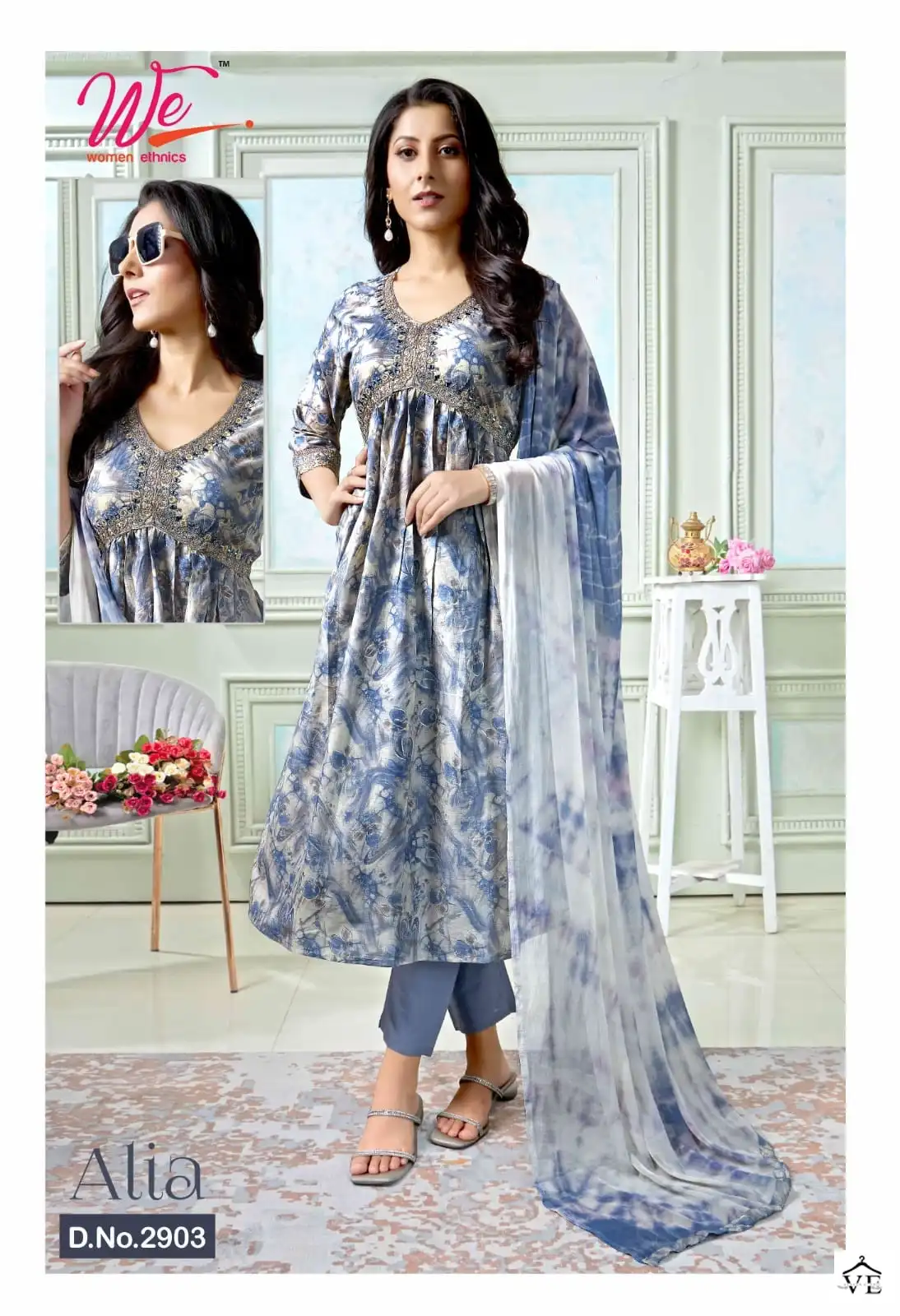 We Alia Fancy Wholesale Designer Readymade Salwar Suit Catalog — Wholesale Salwar Suits, MPA wholesale from Surat - Gallery Image 2