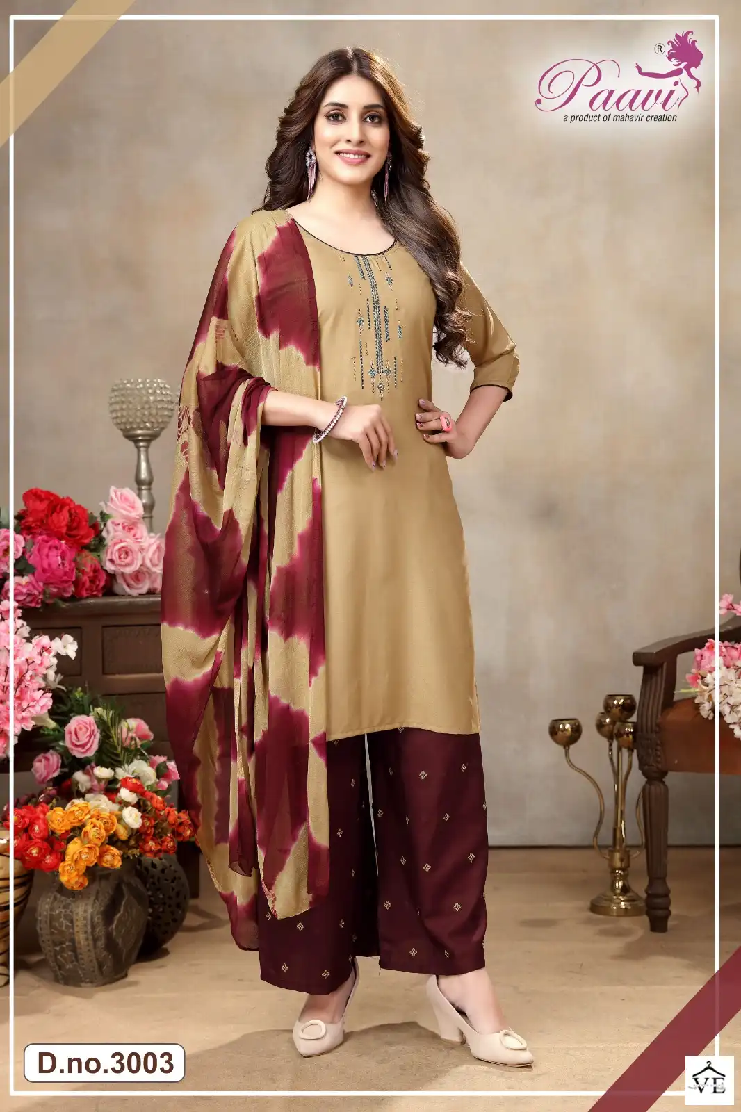 Paavi Alokhi Vol 3 Rayon Wholesale Readymade Suits Catalog — Wholesale Salwar Suits, MPA wholesale from Surat - Gallery Image 8