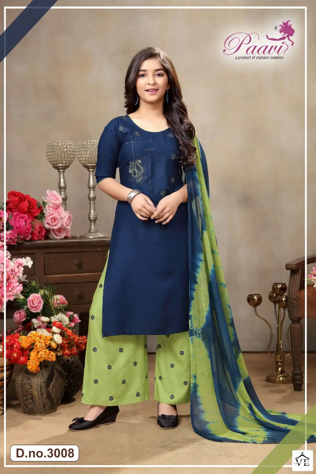 Paavi Alokhi Vol 3 Rayon Wholesale Readymade Suits Catalog — Wholesale Salwar Suits, MPA wholesale from Surat - Gallery Image 5