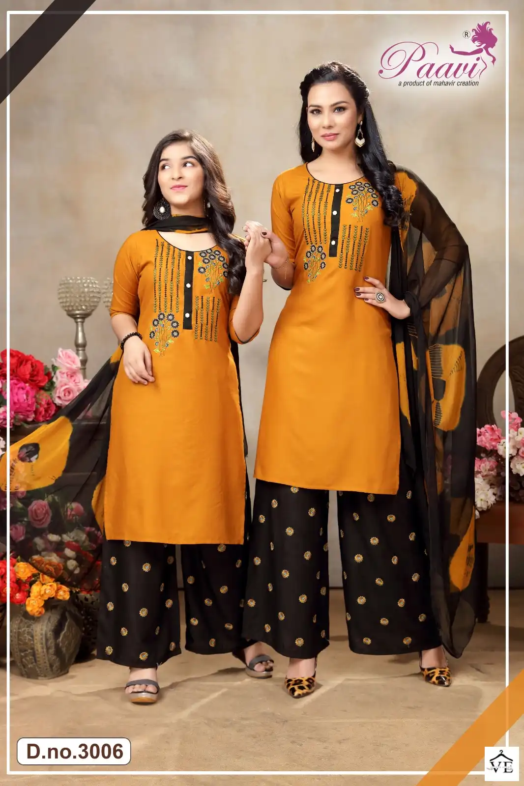 Paavi Alokhi Vol 3 Rayon Wholesale Readymade Suits Catalog — Wholesale Salwar Suits, MPA wholesale from Surat - Gallery Image 9