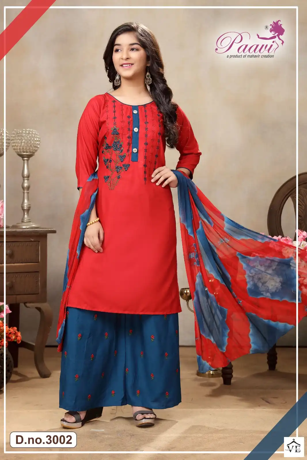 Paavi Alokhi Vol 3 Rayon Wholesale Readymade Suits Catalog — Wholesale Salwar Suits, MPA wholesale from Surat - Gallery Image 4