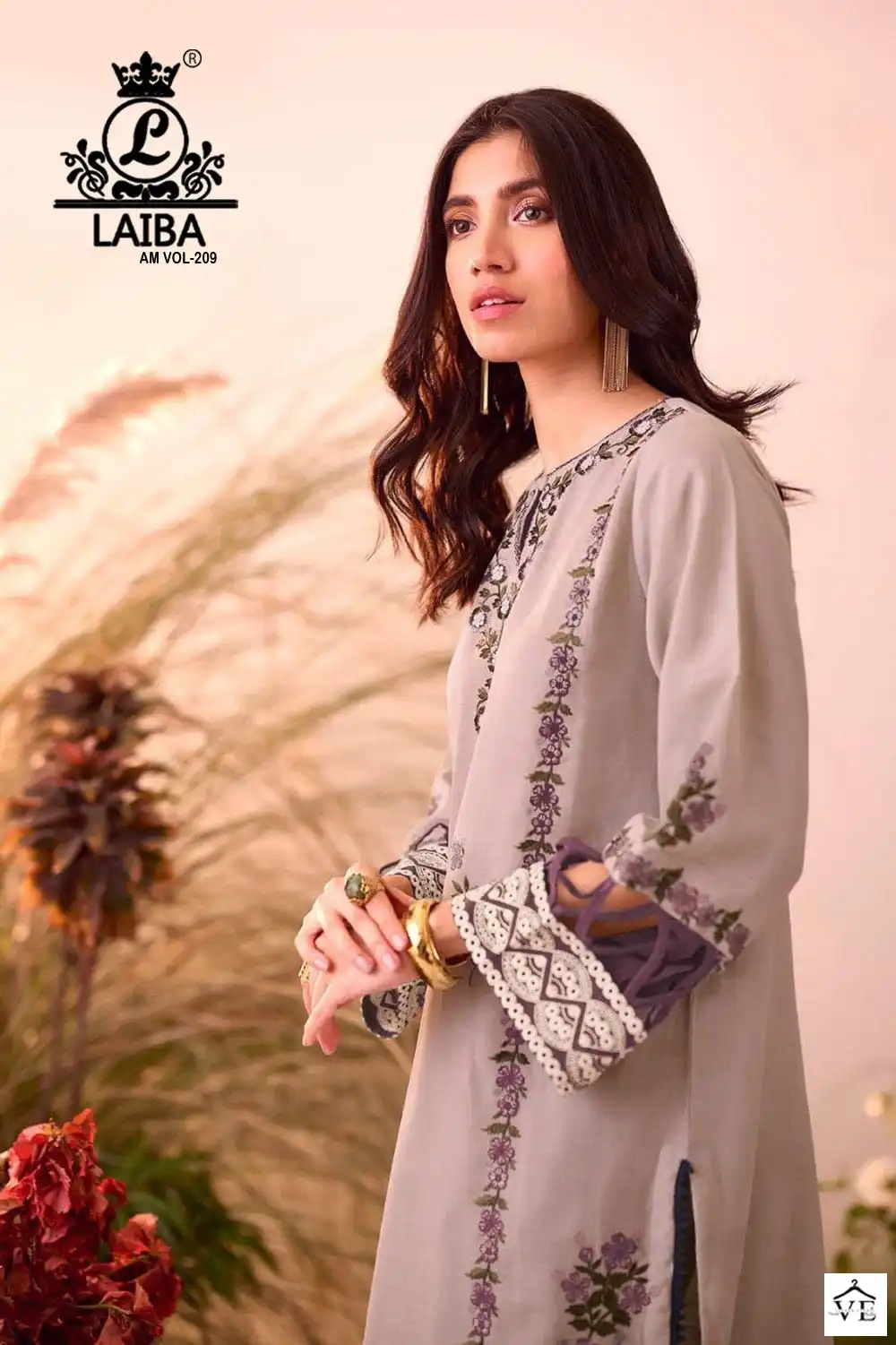 Laiba Am Vol 209 Pure Georgette Wholesale Readymade Pakistani Suits Catalog — Wholesale Salwar Suits, MPA wholesale from Surat — view 2