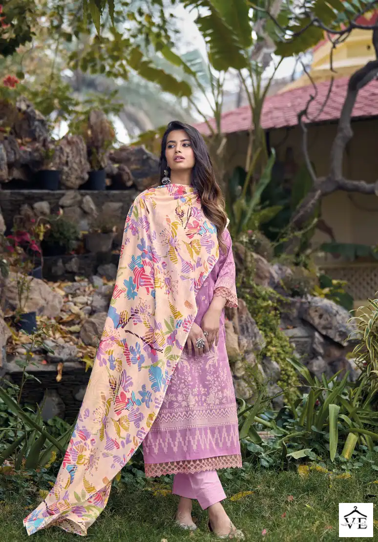 Aqsa Amyra Cambric Wholesale Pakistani Salwar Suit Catalog — Wholesale Salwar Suits, MPA wholesale from Surat - Gallery Image 5