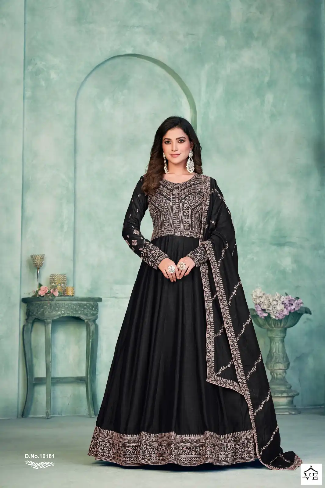 Vardan Ethnic Anjubaa Vol 18 Art Silk Wholesale Designer Salwar Suit Catalog — Wholesale Salwar Suits, MPA wholesale from Surat - Gallery Image 2