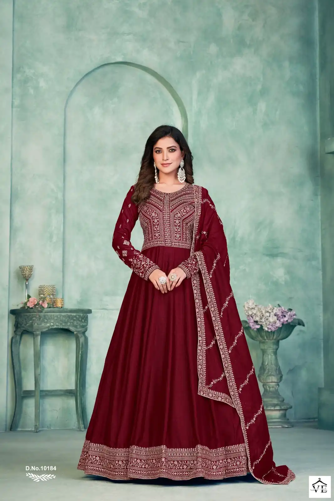 Vardan Ethnic Anjubaa Vol 18 Art Silk Wholesale Designer Salwar Suit Catalog — Wholesale Salwar Suits, MPA wholesale from Surat - Gallery Image 4