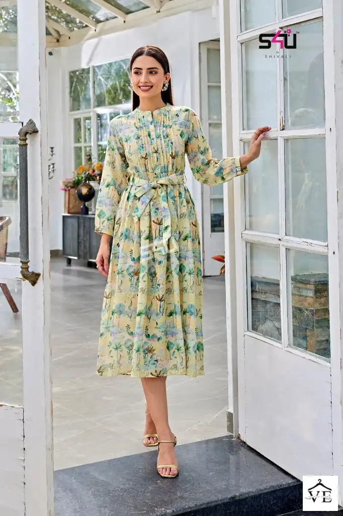 S4U Anokhi Rayon Wholesale One Piece Catalog — Wholesale Kurtis, MPA wholesale from Surat — view 3
