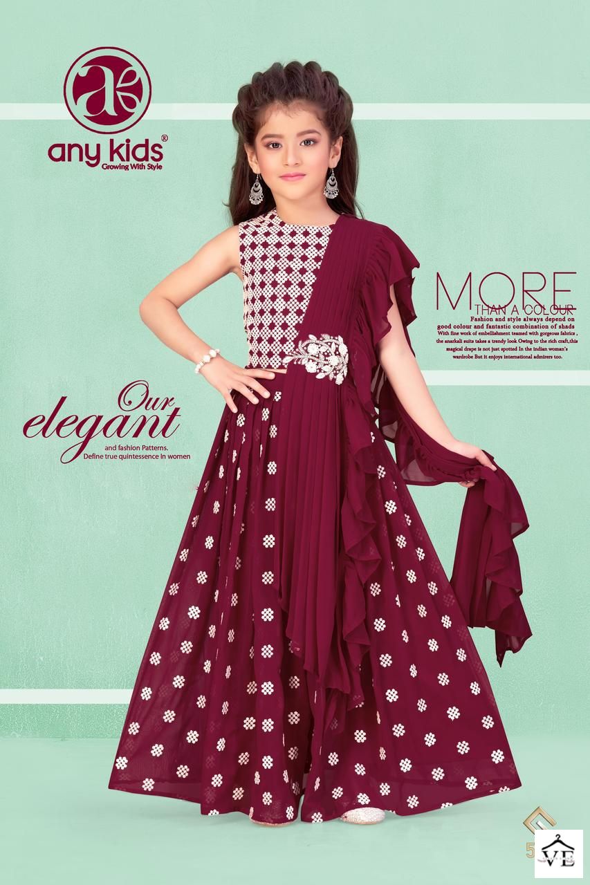 Any Kids Vol 31 Georgette Wholesale Readymade Suits Catalog — Singles, MPA wholesale from Surat — view 18